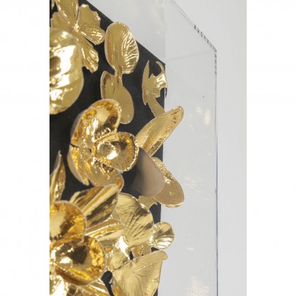 Decoratief frame Gold Flower 60x60cm Kare Design