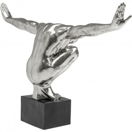 Decoratie Athlete XL Zilver Kare Design