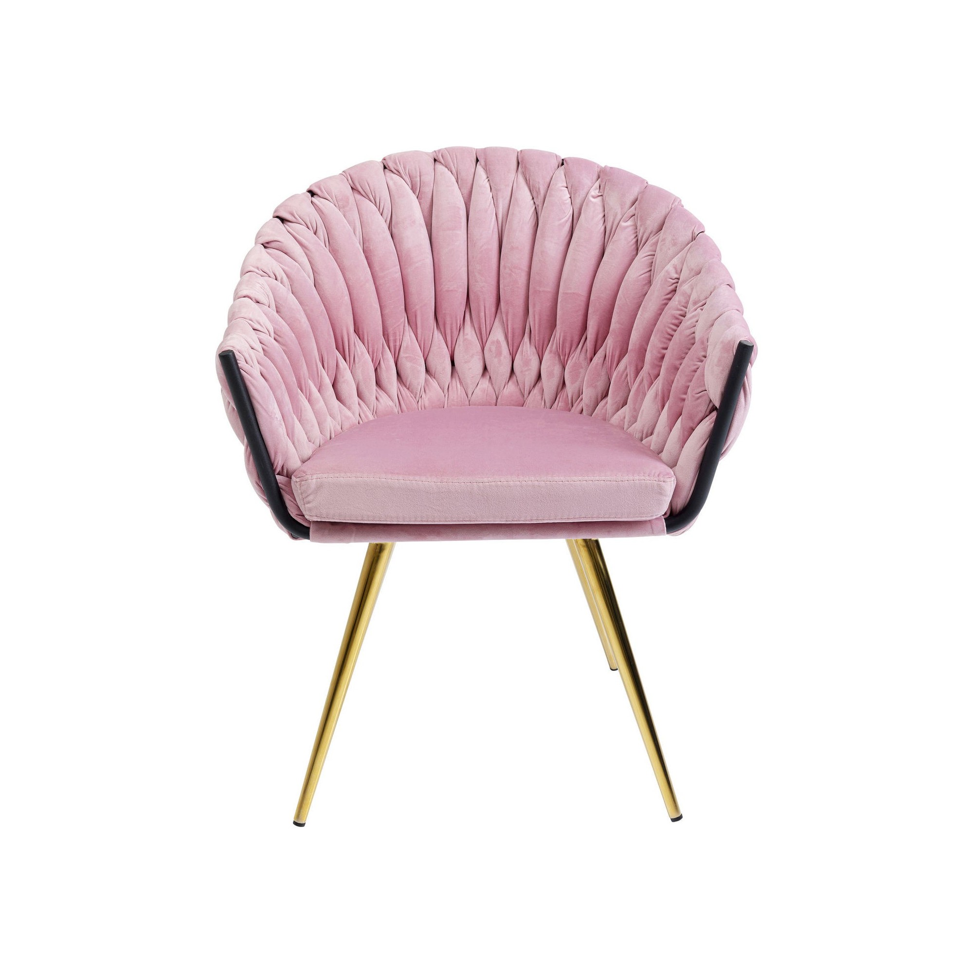 Chaise à./acc.  Knot rosé