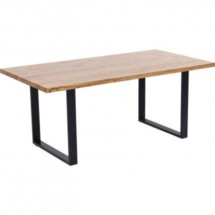 Eettafel Jackie 160x80cm eik zwart Kare Design