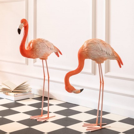 Woonaccessoires flamingo 75cm roze Kare Design