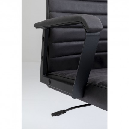 Swivel Office Chair Labora High Black Kare Design