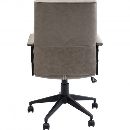 Swivel Office Chair Labora taupe Kare Design