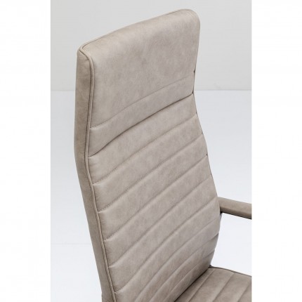 Swivel Office Chair Labora High taupe Kare Design