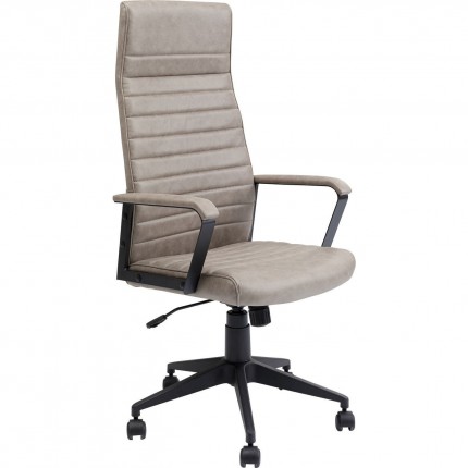 Swivel Office Chair Labora High taupe Kare Design