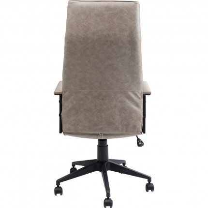 Swivel Office Chair Labora High taupe Kare Design