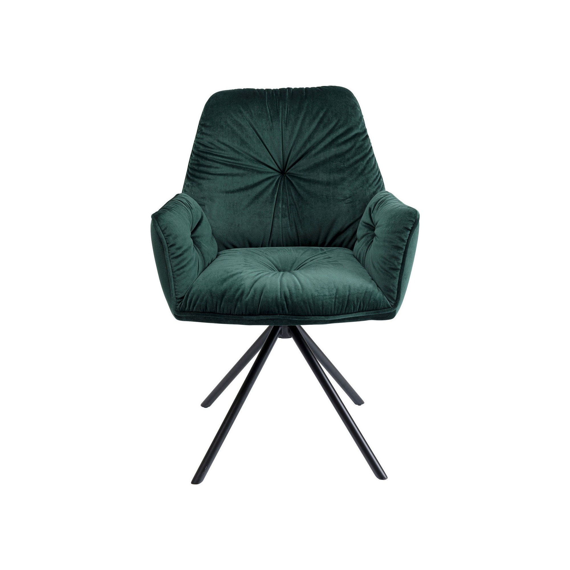 Chaise à./acc. Mila vert