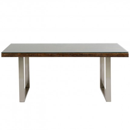 Eettafel Conley 180x90cm chroom Kare Design