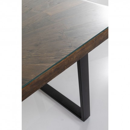 Eettafel Conley 180x90cm zwart Kare Design