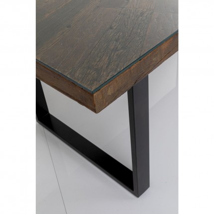 Eettafel Conley 180x90cm zwart Kare Design