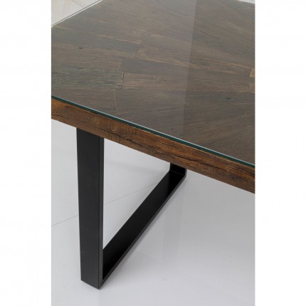 Eettafel Conley 180x90cm zwart Kare Design