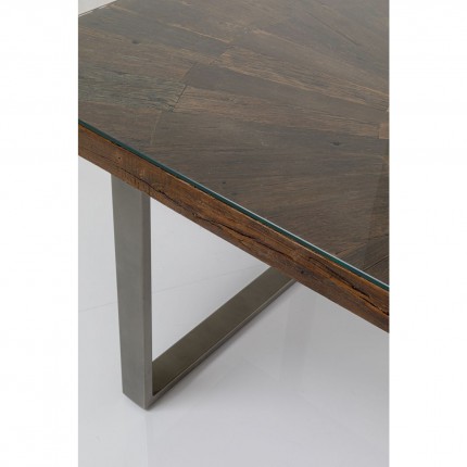 Eettafel Conley 180x90cm staal Kare Design