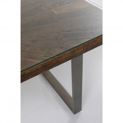 Eettafel Conley 180x90cm staal Kare Design