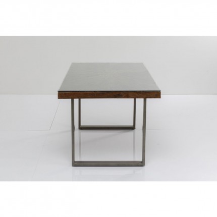 Eettafel Conley 180x90cm staal Kare Design