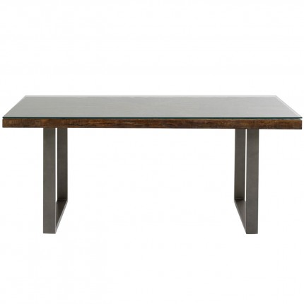 Eettafel Conley 180x90cm staal Kare Design