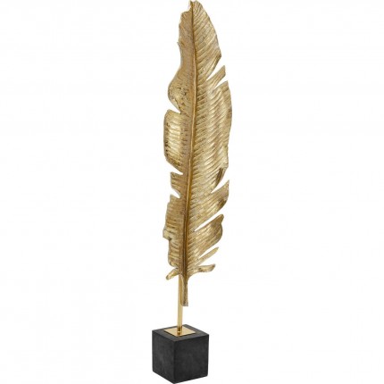 Deco feather one 147cm gold Kare Design