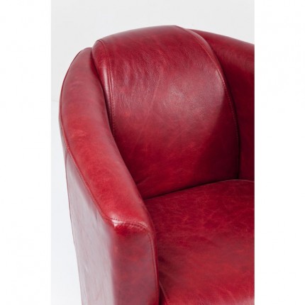 Fauteuil Cigar Lounge rood Kare Design