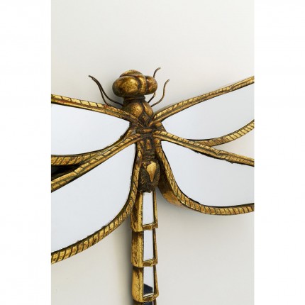 Wanddecoratie Dragonfly Spiegel 47cm Kare Design