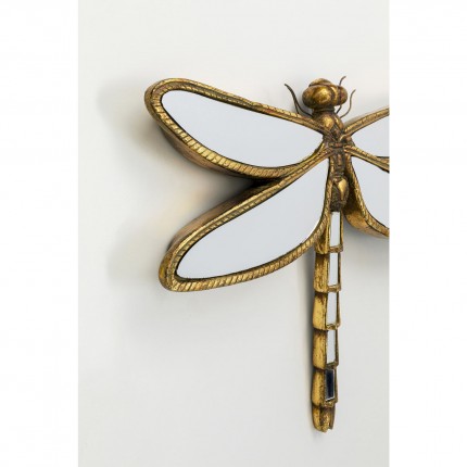 Wanddecoratie Dragonfly Spiegel 47cm Kare Design