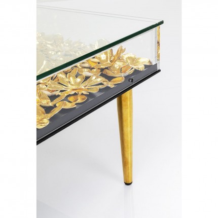 Salontafel Gouden Bloemen 120x60cm Kare Design