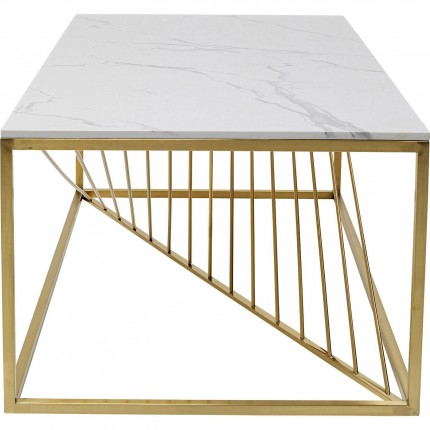 Salontafel Art Marble glazen 140x70cm Kare Design