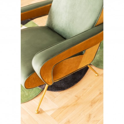 Fauteuil Luna groen Kare Design