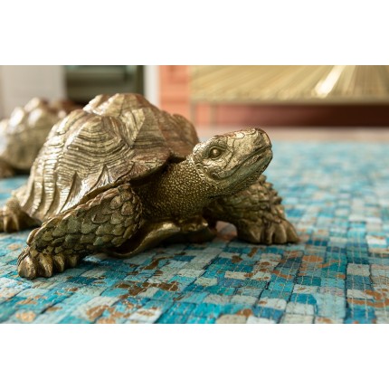 Decoratie Turtle Gouden 11cm Kare Design