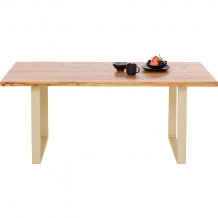 Table Jackie 160x80cm oak brass Kare Design