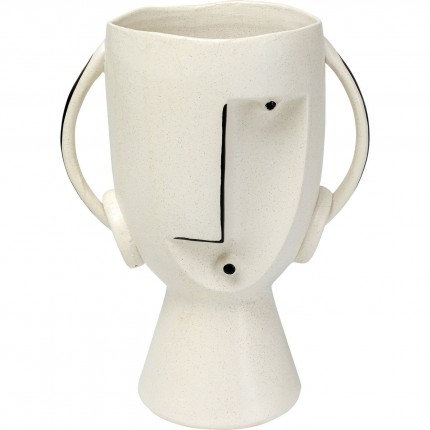 Vaas Face Pot 30cm Kare Design