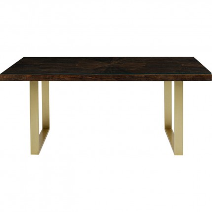 Eettafel Conley 160x80cm brass Kare Design