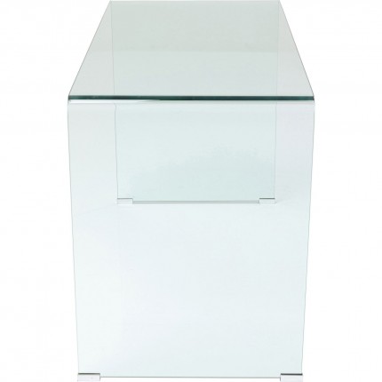 Bureau Visible Clear 125x60cm Kare Design