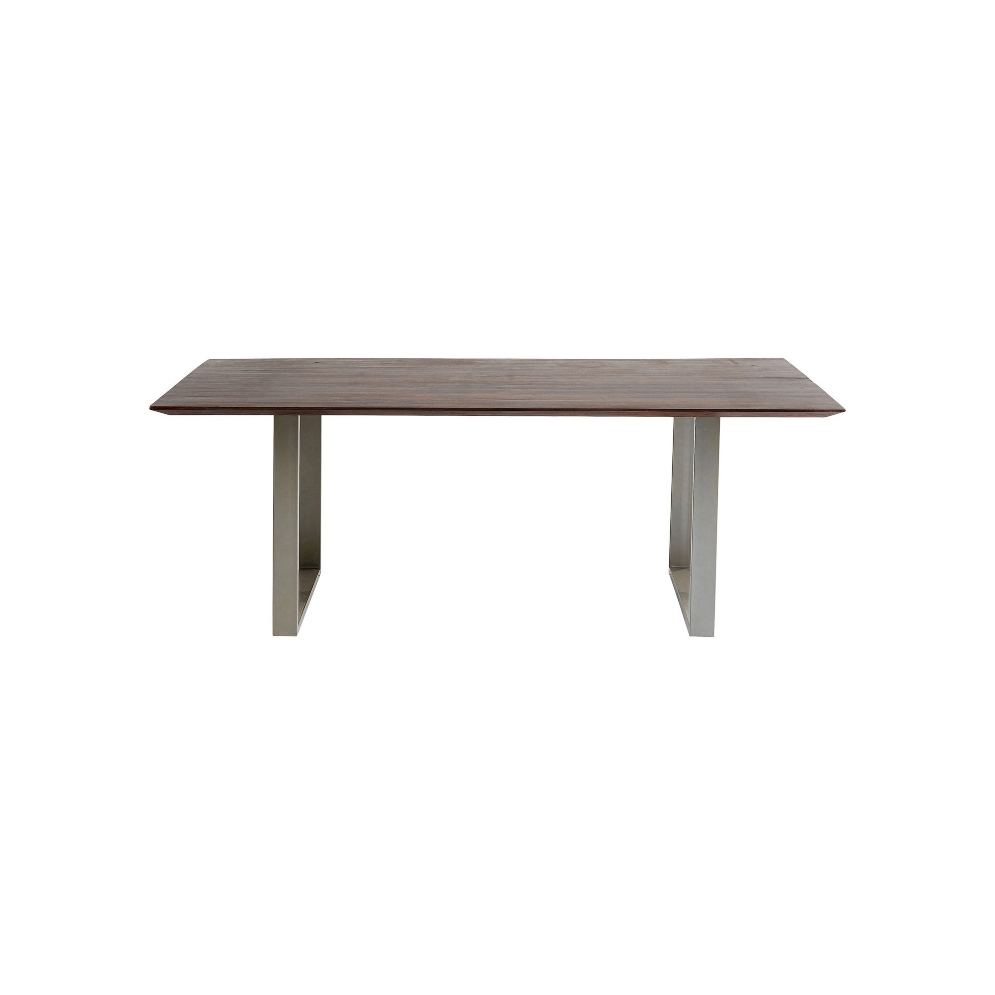 Table Symphony Walnut Chrome 200x100cm Kare Design