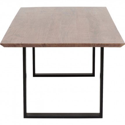 Table Symphony 160x80cm walnut black Kare Design