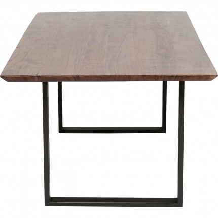 Table Symphony 200x100cm walnut steel Kare Design