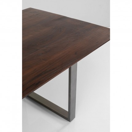 Table Symphony 160x80cm walnut steel Kare Design