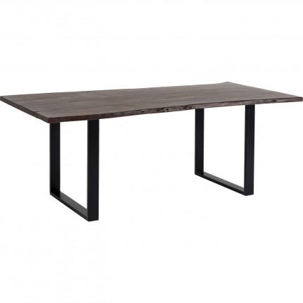 Eettafel Harmony 200x100cm walnoot zwart Kare Design