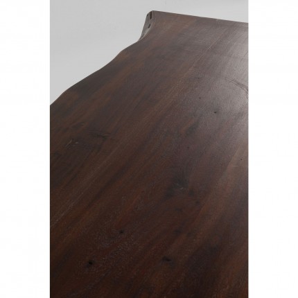 Table Harmony 200x100cm walnut steel Kare Design