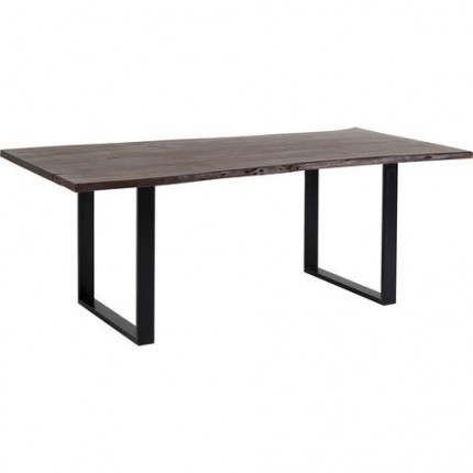 Eettafel Harmony 160x80cm walnoot zwart Kare Design