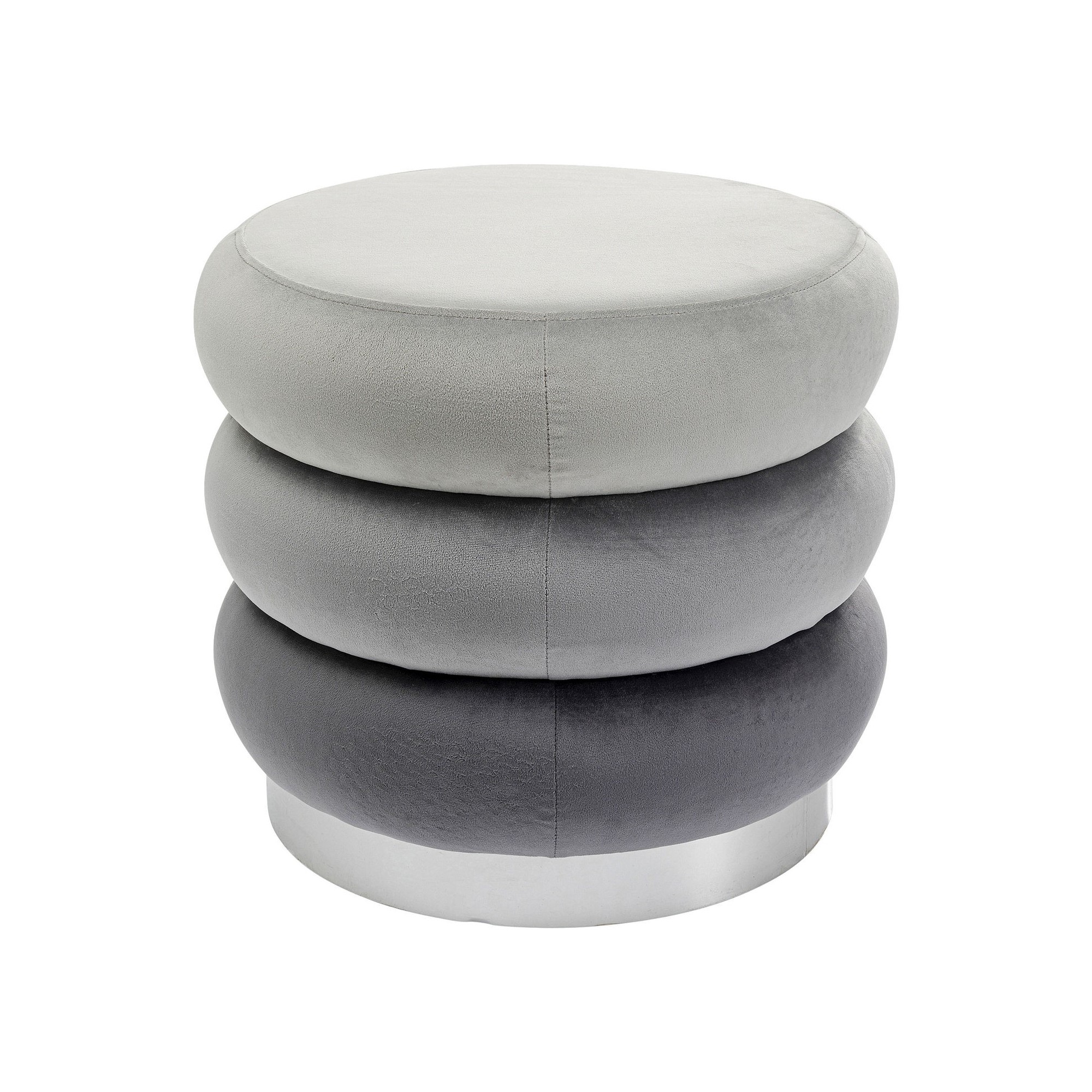 Pouf Sandwich gris