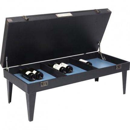 Coffee Table Collector Black 122x55cm Kare Design