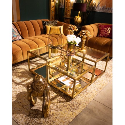 Coffee Table Luigi gold (4/Set) Kare Design