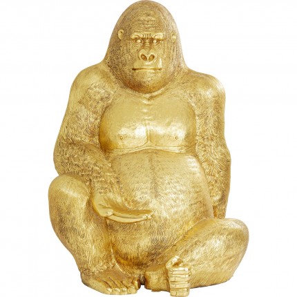 Deco gorilla XXL 249cm gold Kare Design