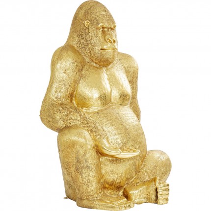 Deco gorilla XXL 249cm gold Kare Design