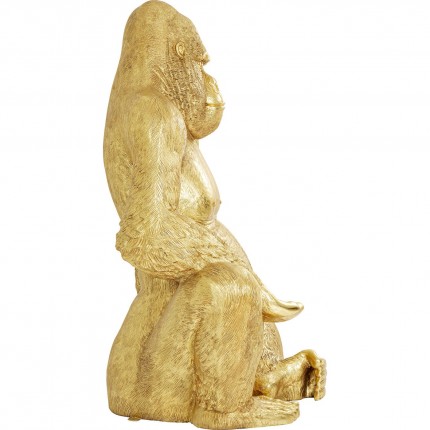 Deco gorilla XXL 249cm gold Kare Design