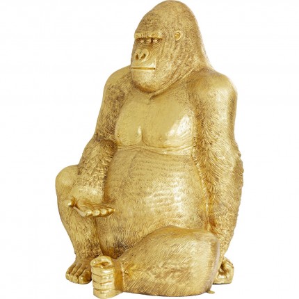 Deco gorilla XXL 249cm gold Kare Design