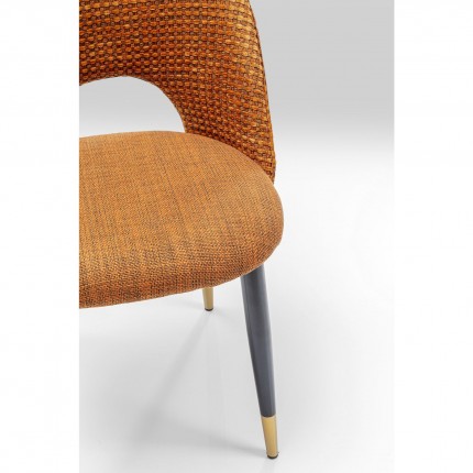 Chair Hudson orange Kare Design