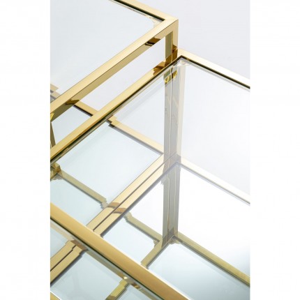 Salontafel Orion goud (4/set) Kare Design