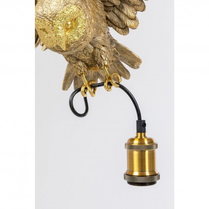 Hanglamp Gouden Owl Kare Design