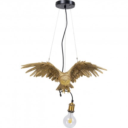 Hanglamp Gouden Owl Kare Design