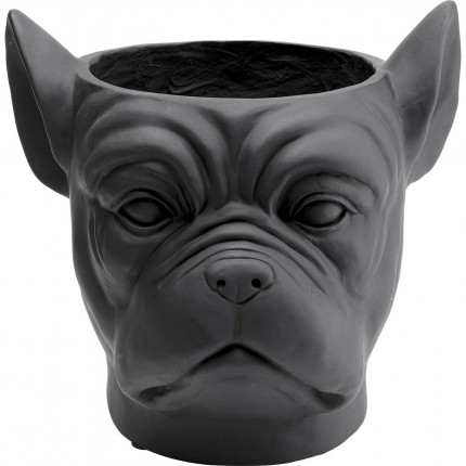 Sierpotten Planter Bulldog Zwart Kare Design